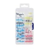 Zestaw koszulek temokurczliwych z cyną Shrink-with-Tin 100szt.; 0.5mm2 - 25 pcs; 1.5mm2 - 35 pcs; 2