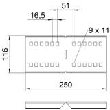 WRWVK 110, ŁĄCZNIK KĄTOWY 110 MM VA/FT