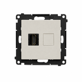Simon 55 Gniazdo HDMI kaszmirowy TGHDMI.01/142