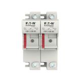 2 Pole 14x51 MFH PV Neon Indicator Podstawa wkł. cyl. 14x51 gPV 2p 32A 1500 Vdc wskaźnik fotow CHPV1