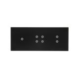 Simon 54 Touch Panel dotykowy S54 Touch 3 moduły 1 pole dotykowe + 4 pole dotykowe + 2 pola dotykowe pionowe zastygła lawa DSTR3143/73 KONTAKT