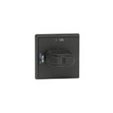 OHBS1AH1 pokrętło czarne-rozłącz.na płycie