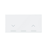 Simon 100 Klawisz przycisk roletowy biały mat