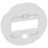 CELIANE - PLAKIETKA DO GNIAZD HD15+JACK BIAŁA, Legrand