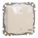 Sedna Design & Elements Łacznik dwubiegunowy IP44 beżowy SDD212102 Schneider
