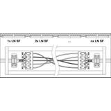 Zestaw do podwieszania LINEAR SURFACE 1500 P 45W 830 white IP44 EM