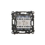 Simon 55 Przycisk zwierny podwójny zwierny bez piktogramu – osobne podświetlenie dla każdego klawisz