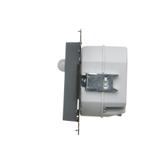 Simon 55 Oprawa oświetleniowa LED 230V z czujnikiem ruchu (1,23 W) Barwa ciepła biała 3100K Grafitow