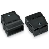 obudowa odciążająca przewody 4-torowa czarna