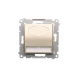 Simon 54 Oprawa oświetleniowa LED 14V DC 0.42 W białe ciepłe 3100 K złoty mat