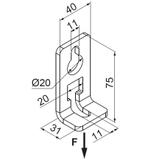 WPV Wieszak pręta 5,0 mm