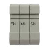 3Pole 30A 600V MFH For 10X38 Class CC Podstawa wkładki cylindrycznej 10x38 3P 32A 690VAC std. UL CHC