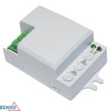 CZUJNIK MIKROFALOWY 1200W 360* IP20 PROSTOKĄTNY BIAŁY