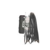 Simon 54 Regulator temperatury z wyświetlaczem z czujnikiem zewnętrznym 16(2) A 230V czarny *W kompl