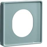 tehalit.WA Maskownica gniazda CEE w BR/BRN/DA PC/ABS bezhalogenowy aluminium G3374LAN HAGER