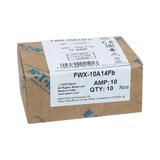 10A 250V AC 14X51mm S/COND FERRULE FUSE Wkładka szybka 10A AC 250V DC 250V 14x51 mm aR UL FWX-10A14F