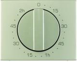 BERKER K.5 Płytka czołowa z pokrętłem do mech łącznika czasowego 120 min stal szl 16357104 HAGER