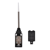 ŁĄCZNIK KRAŃCOWY (TWORZYWO) DZWIGNIA SPRĘŻYNOWA