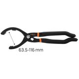 Klucz odgięty szczypcowy (20°) do filtrów oleju 63.5 - 116 mm