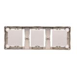 puszki instal. Puszka natynkowa płytka (31mm) potrójna satynowy