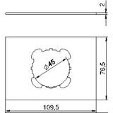 T4B/P2S, PŁYTKA MONTAŻOWA