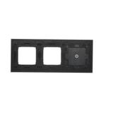 Simon 54 Touch Panel dotykowy S54 Touch 3 moduły 1 pole dotykowe + 2 otwory na osprzęty S54 zastygła lawa DSTR3100/73 KONTAKT