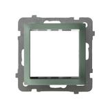 Adapter podtynkowy systemu 45 do serii As - kolor zielony mat AP45-1G/m/84 OSPEL