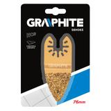 Płytka ścierna HM do ceramiki, 76 mm, pokrycie nasypem z węglika wolframu