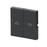 CARAT/FUTURE  Klawisz z nadrukiem Do wyłącznika/przycisku żaluzjowego antracyt