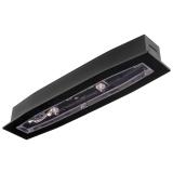 Oprawa sieciowo-awaryjna podtynkowa SUPREMA LED SCH 350 A 3H CT IP54 PT [BLK] / soczewka korytarzowa