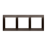 Simon 54 Premium Ramka 3-krotna PREMIUM IP20 / IP44 brąz mat DR3/46 KONTAKT