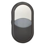 M22S-DDL-WS Napęd przycisku podwójny biało/czarny z podświetleniem z samopowrotem 216705 EATON