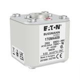 FUSE 250A 690V 1BN/50 AR UC Wkładka szybka 250A AC 690V rozmiar 1 53x69x51 mm aR IEC UL w 170M4409 E
