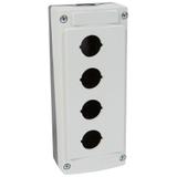 OSMOZ PUSZKA NIEWYPOSAŻONA IP66, IK07, 4 OTWORY, Legrand