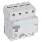 WYŁĄCZNIK RÓŻNICOWOPRĄDOWY P 304 4P 40A 500MA TYP AC SERII TX3, Legrand