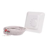 REGULATOR TEMPERATURY Z SONDĄ W KMPL. ZAKRES REGULACJI TEMP.: 5÷35°C, STYK: 1P, I=16A, MONTAŻ NA ŚCI