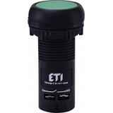 Przycisk kompaktowy z guzikiem krytym, 1NO, zielony ECF-10-G 004771451 ETI