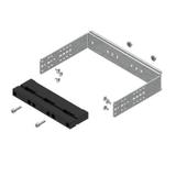 Wspornik z nośnikiem BBS 3P szerokość 2 (500) do szyn prądowych o rozstawie 60 mm montaż szyn w pionie na WP-A/WP-T LG-B60-V2 P3 001341702 ETI