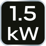 Grzejnik konwektorowy elektryczny 1500W, IP24