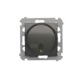 Simon 54 Łącznik zdalnie sterowany z przekaźnikiem 8(2) A 230V antracyt *Wymagana instalacja 3-przewodowa DWP10P.01/48 KONTAKT