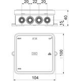 A 14 5, Puszka odgałęźna