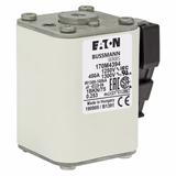 FUSE 450A 1250V 1BKN/75 AR CU Wkładka szybka 450A AC 1250V rozmiar 1 53x69x74 mm aR IEC UL 170M4394