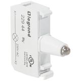 Osmoz Korpus Do Główek Podświetlanych Żółty 230 V Zaciski Śrubowe 022944 LEGRAND