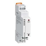 1 modułowy przekaźnik kontroli poziomu wody dla 1 zbiornika 24-240VAC/DC