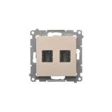 Simon 54 Gniazdo HDMI podwójne kremowy DGHDMI2.01/41 KONTAKT