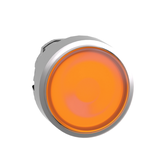 Harmony XB4 Przycisk płaski z mechanizmem push push pomarańczowa LED metalowa ZB4BH053 Schneider