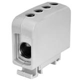 ZGG1x70s ,  Złączka sz. gwint. AL/CU, 1 x 70 mm2, TS 35/ 1 tor, szary