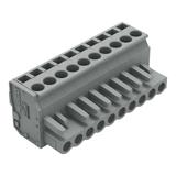 kątowy wtyk sprężynowy raster 5 mm 10-torowy /50szt./ WAGO