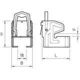 328/1, KLAMRA NOŚNA 5-11MM