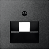 Merten, System M, płytka centralna mechanizmu RJ45, pojedyncza, antracyt